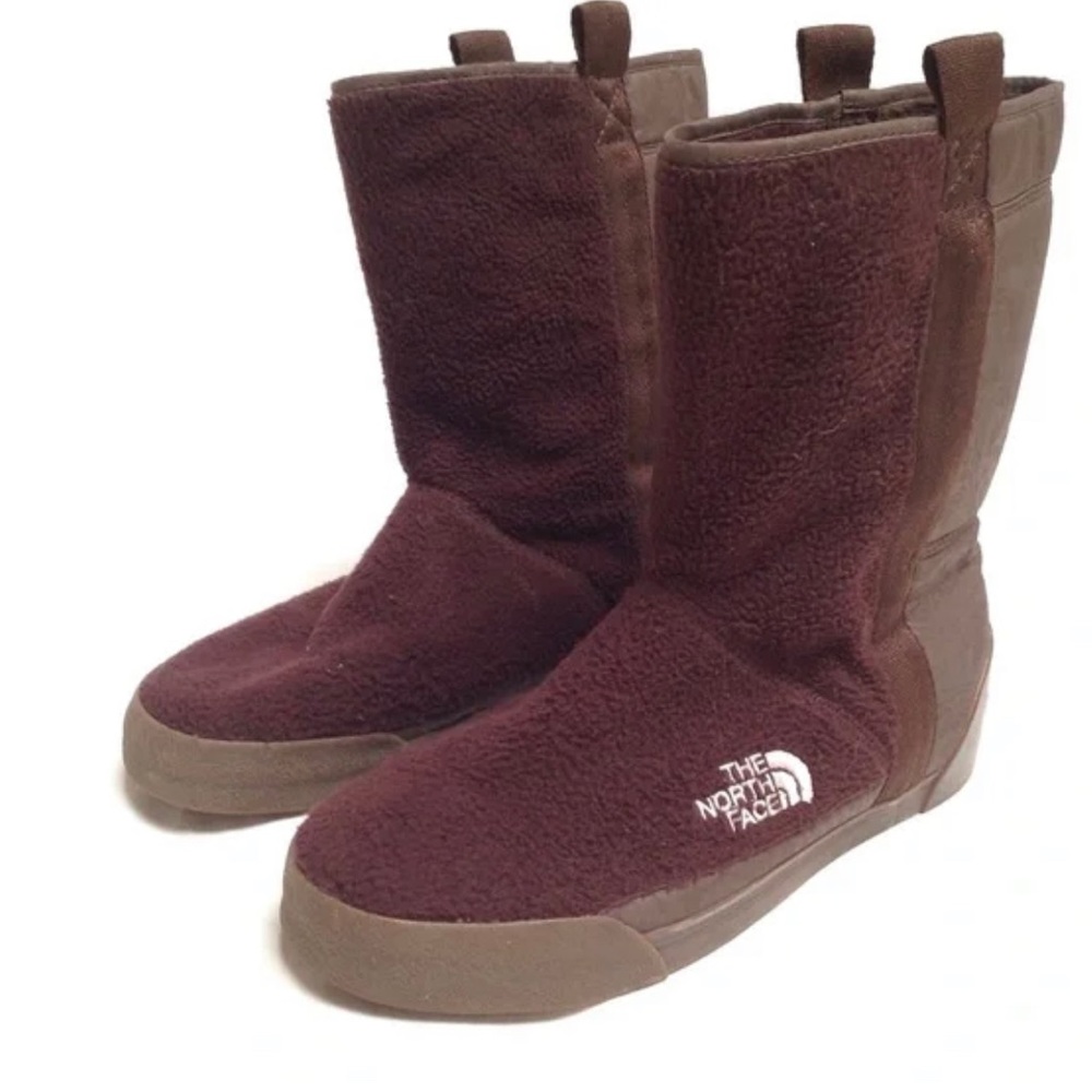 The North Face Ankle Booties Womens 8 Winter Ahel Fleece Lined Boots Size 8